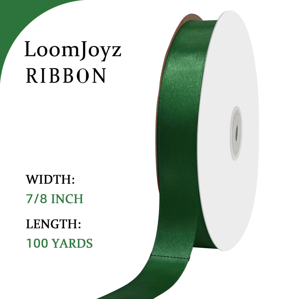 THEGLY 1.5 inch x 100 Yard Red Satin Ribbon Perfect for Gift Wrapping, Crafts, Christmas, Hair Styling, Invitation Decor & More