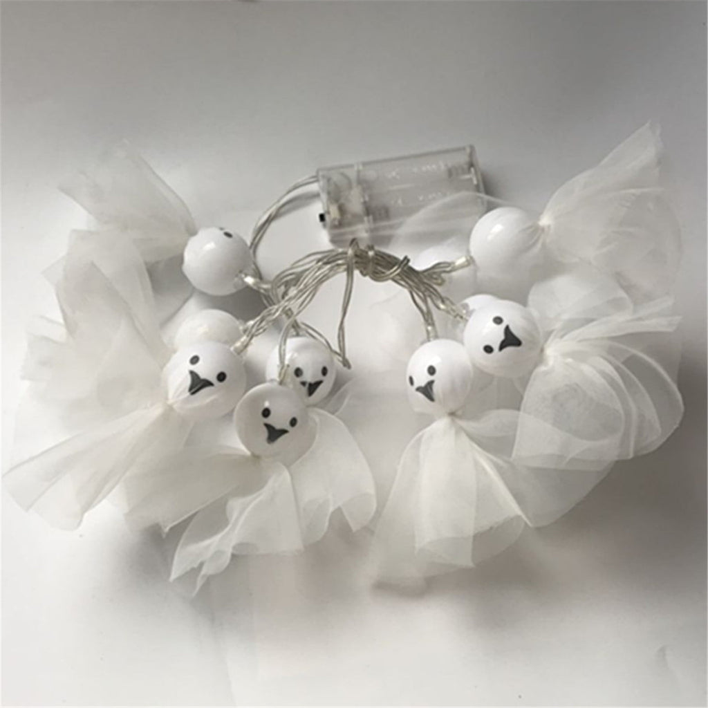 Vikakiooze Halloween Dress Up Ghosts Props Lights Pumpkin Lanterns Ghost Festival Decoratio๐๐