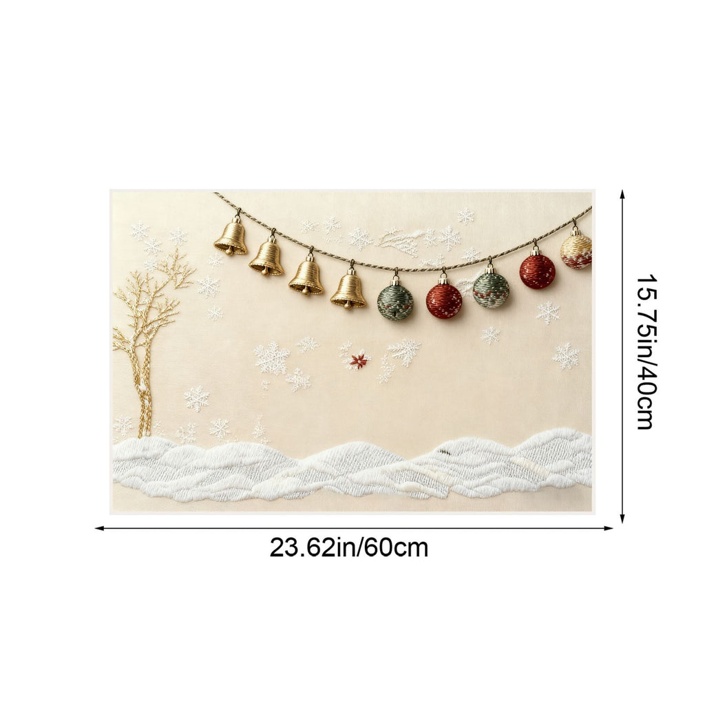 Tupukom Gifts Under 5 Dollars Christmas Doormat With Non Slip Indoor Christmas Welcome Mat with Absorbent & Dirt-Trapping, Outdoor Christmas Tree Door Mat Front Porch Decor 16" x 24" Inch