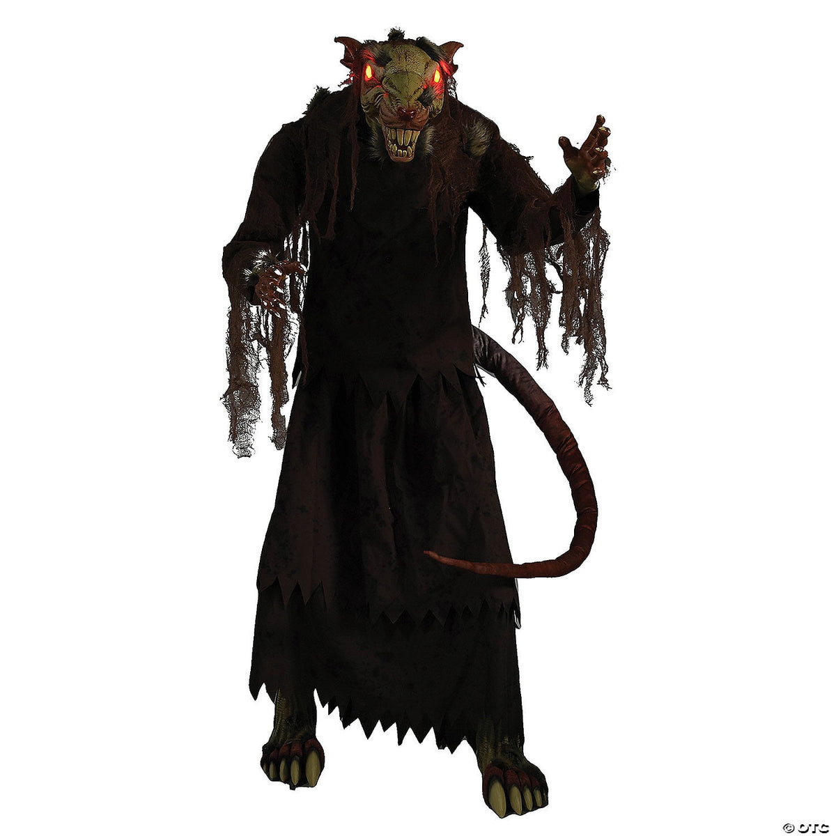 Morris Costumes - 60\ Mangey Rat Animated Prop - One Size