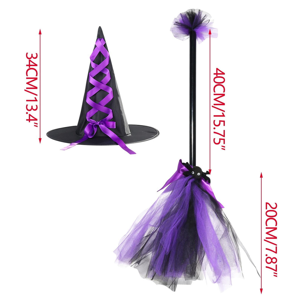 Gold Halloween Mini Cauldron Candy Holder Set, Witch Decor Tiered Tray Tabletop Decoration 8pcs