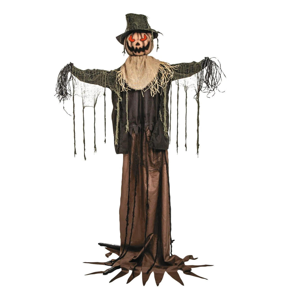 5 Ft. 10 3/4" Animated Rising Scarecrow Halloween Decoration