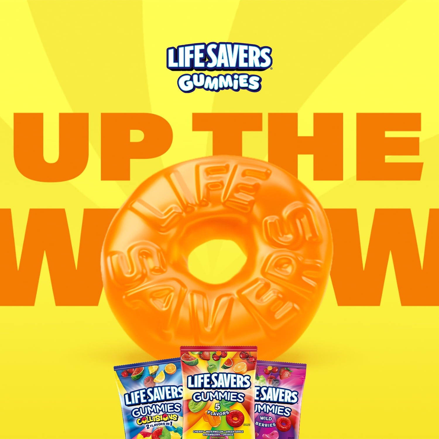 Life Savers Gummies Minis 5 Flavors Halloween Candy - 6 oz Bag