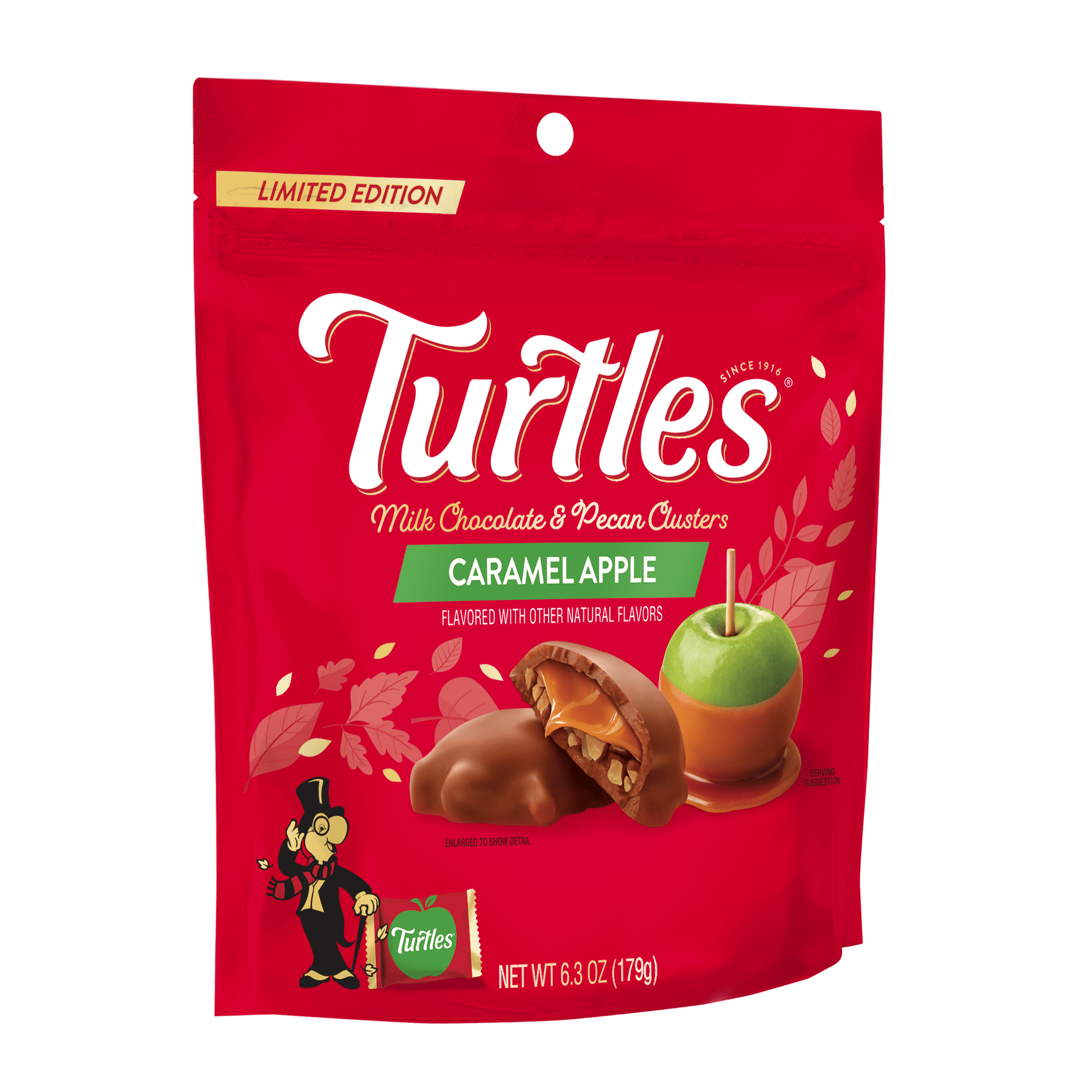 Turtles Caramel Apple Pecan Clusters, 6.3oz Bag