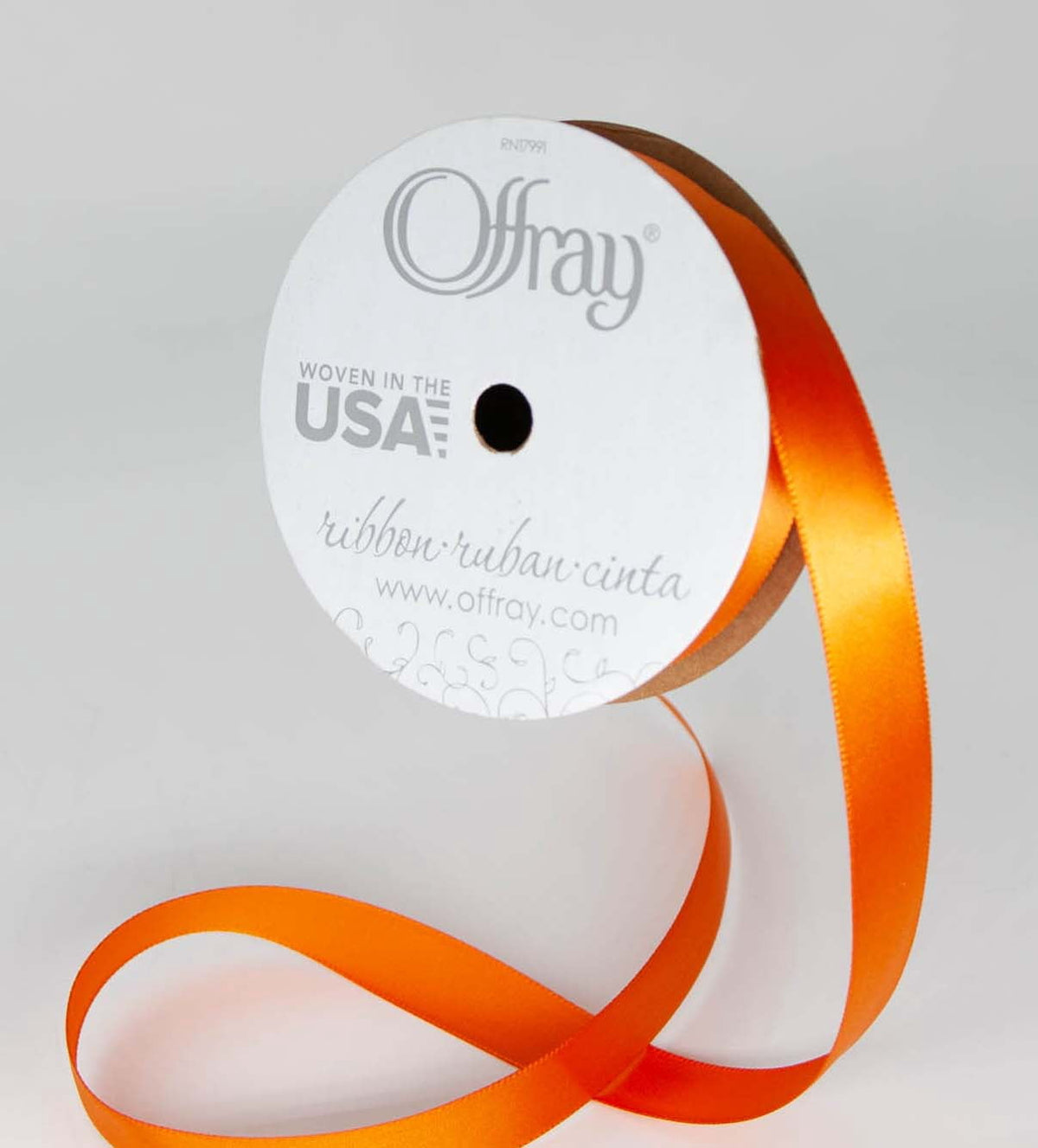 (3 pack) Offray Ribbon, Forest Green 5/8 inch Single Face Satin Polyester Ribbon, 18 feet