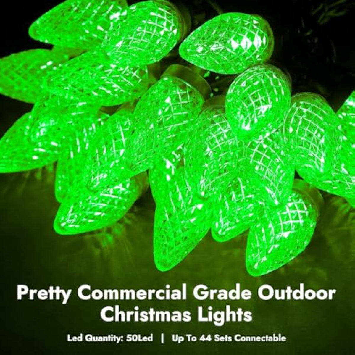 Wick's Outdoor Living LED String Lights, 34 Ft, 50 Pack