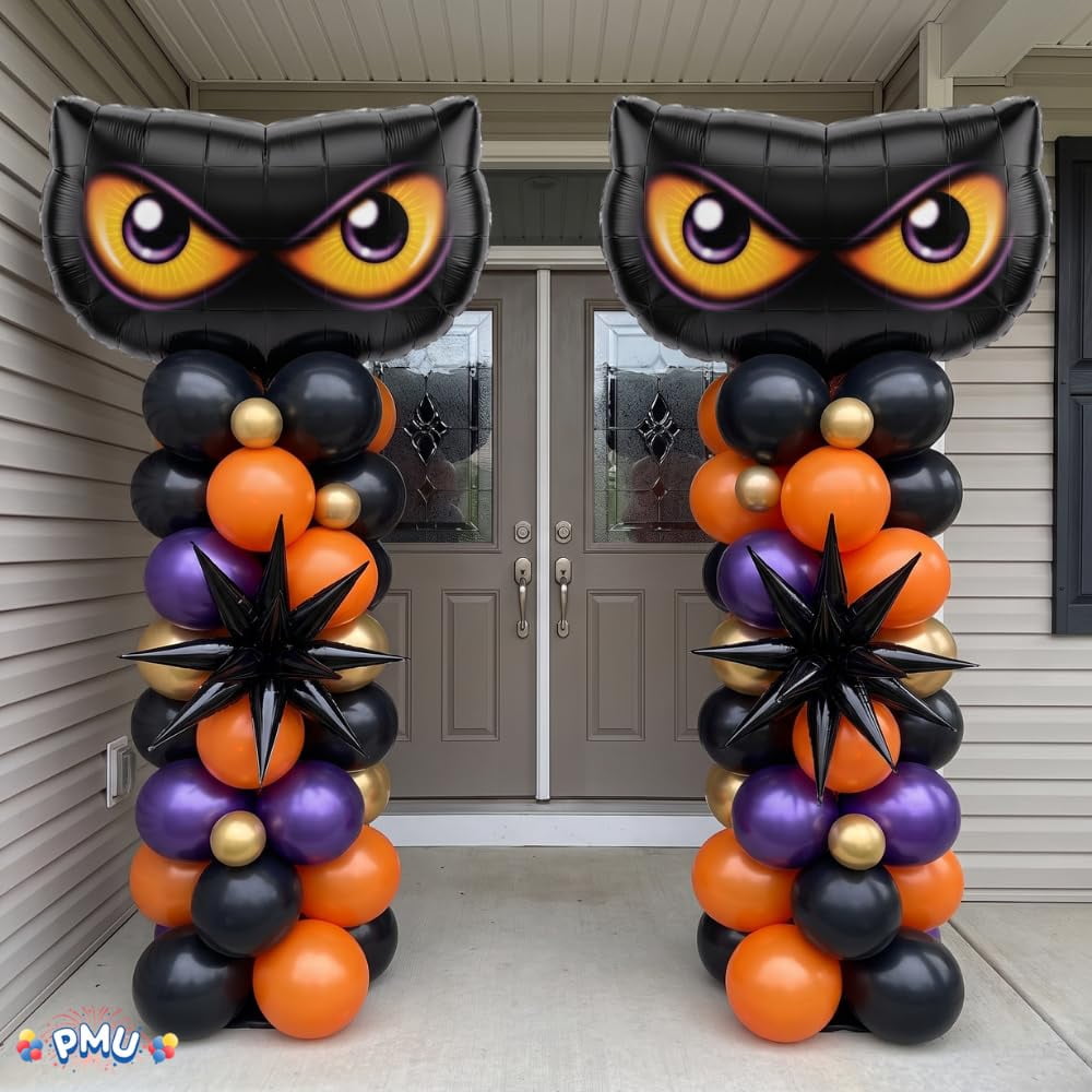 PMU Halloween Flying Ghost 24 Inch Mylar-Foil Balloon (10/pkg) Pkg/1