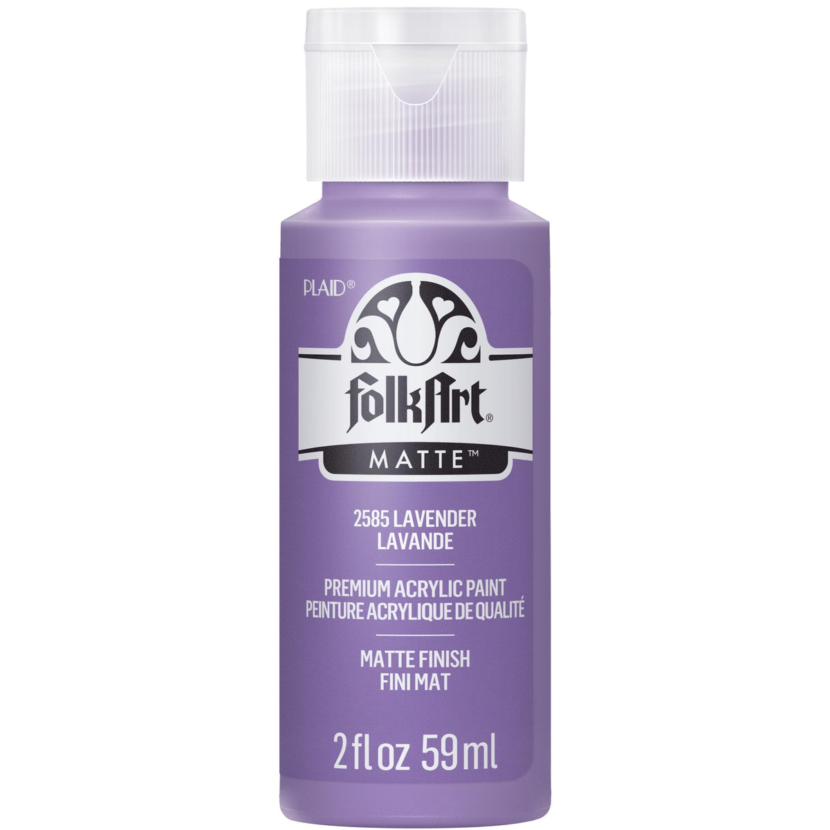 FolkArt Acrylic Craft Paint, Matte Finish, Wicker White, 2 fl oz