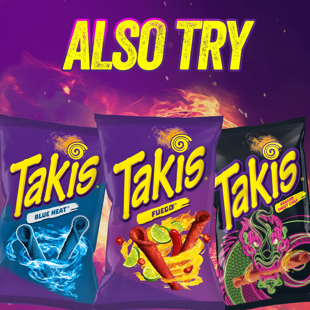 Takis Zombie 18 pc / 1 oz Multipack, Habanero & Cucumber Rolled Tortilla Chips