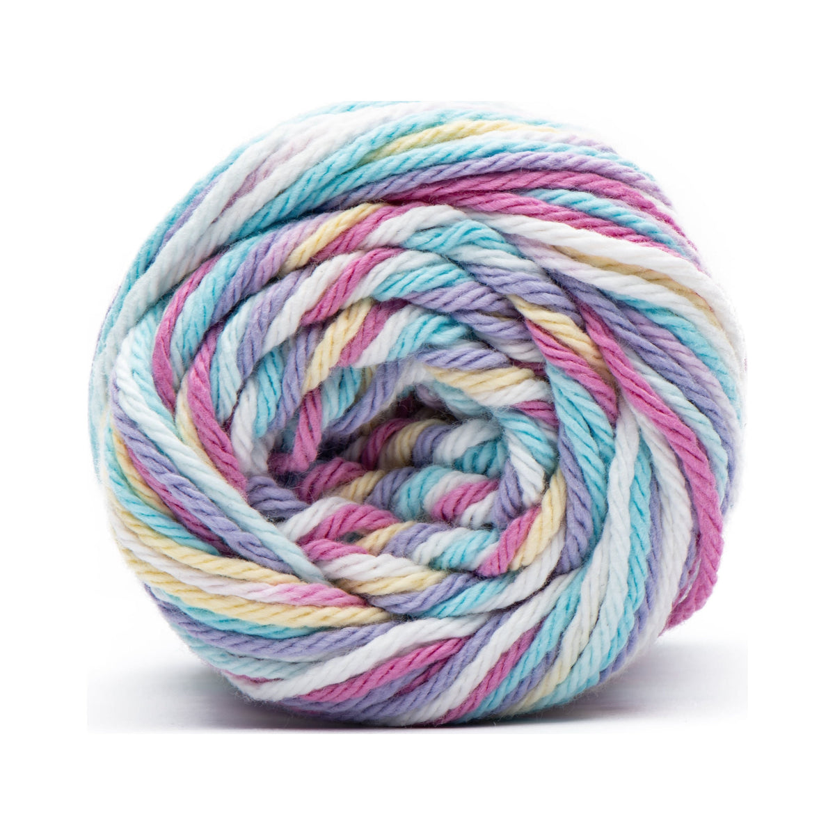 Peaches & Creme Ombre 4 Medium Cotton Yarn, Fleur De Lavandra 2oz/56.7g, 95 Yards