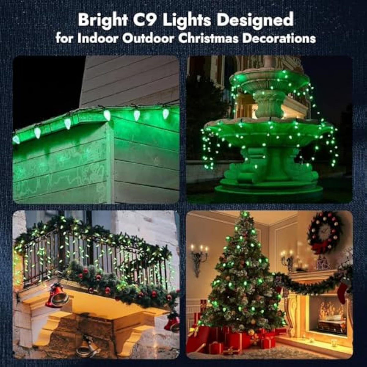 Wick's Outdoor Living LED String Lights, 34 Ft, 50 Pack