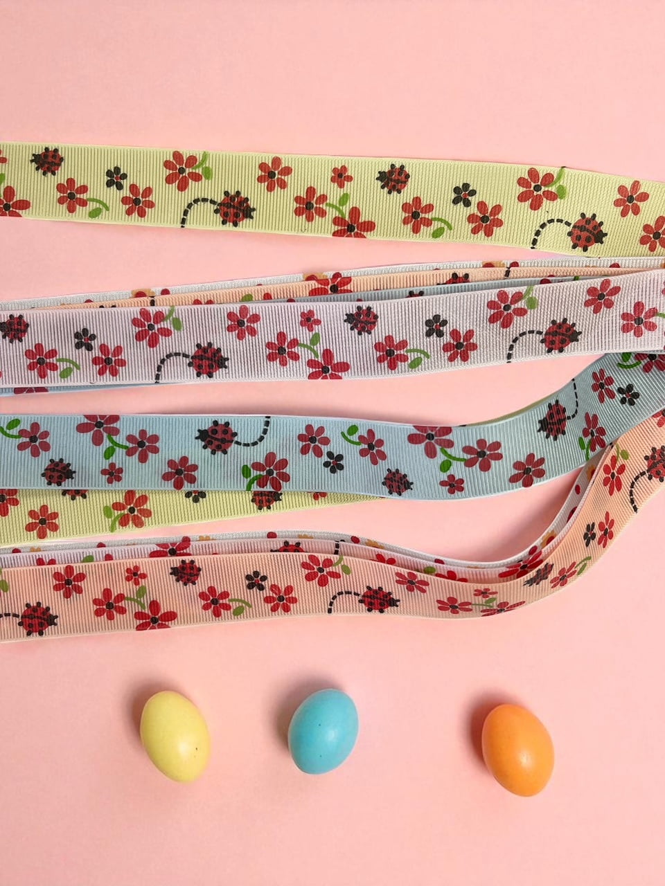 Assorted 7/8 Inch. Ribbon 50 Bunches Total 100 Yards Arts Crafts and Scrapbooking