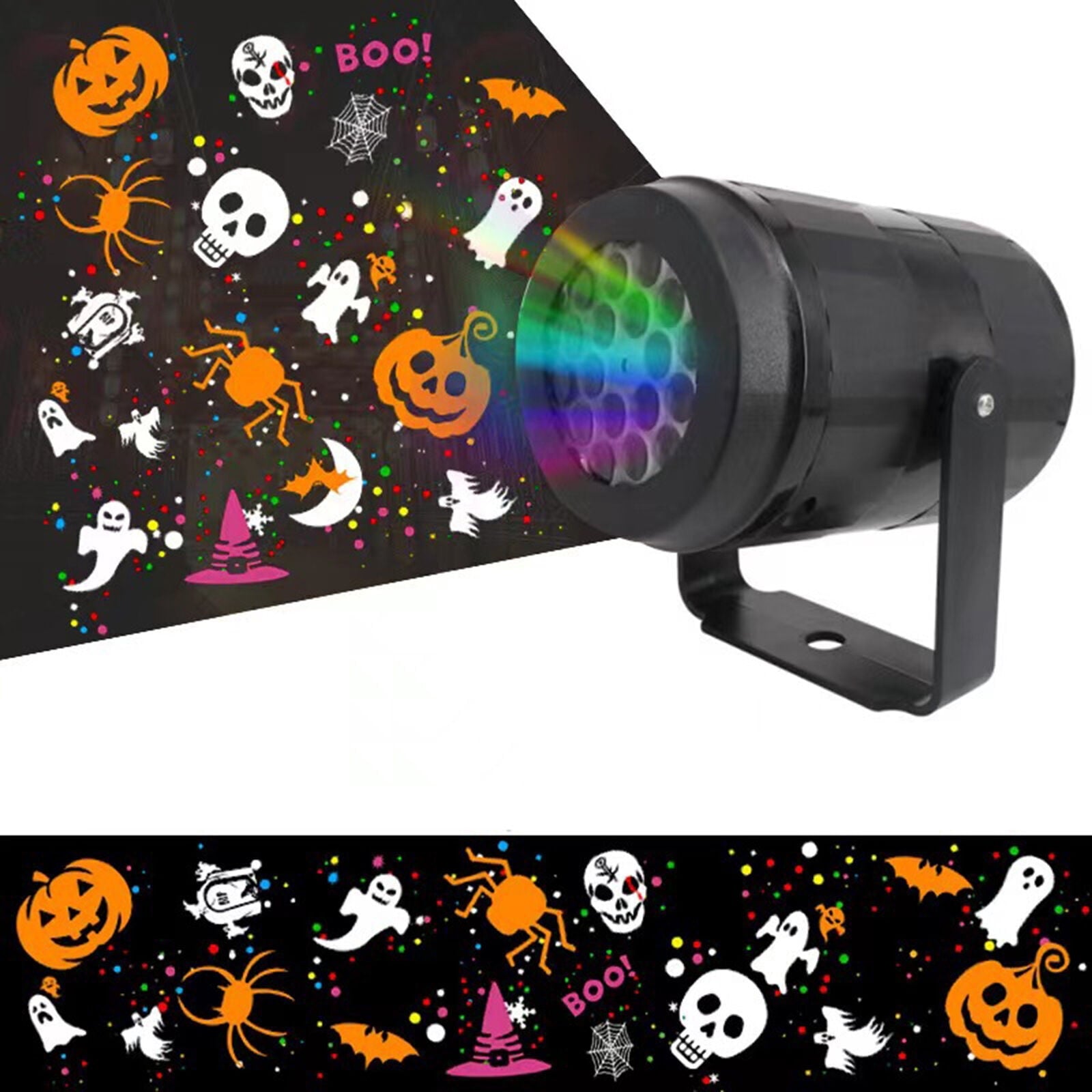 Halloween Projector Light USB Plug-in LED Projection Lamp Landscape Light