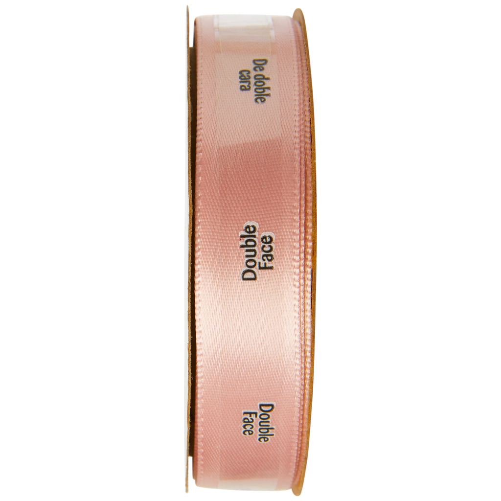 (3 pack) Offray Ribbon, Pink 5/8 inch Double Face Satin Ribbon for Sewing, Crafts, and Wedding, 18 feet, 1 Each