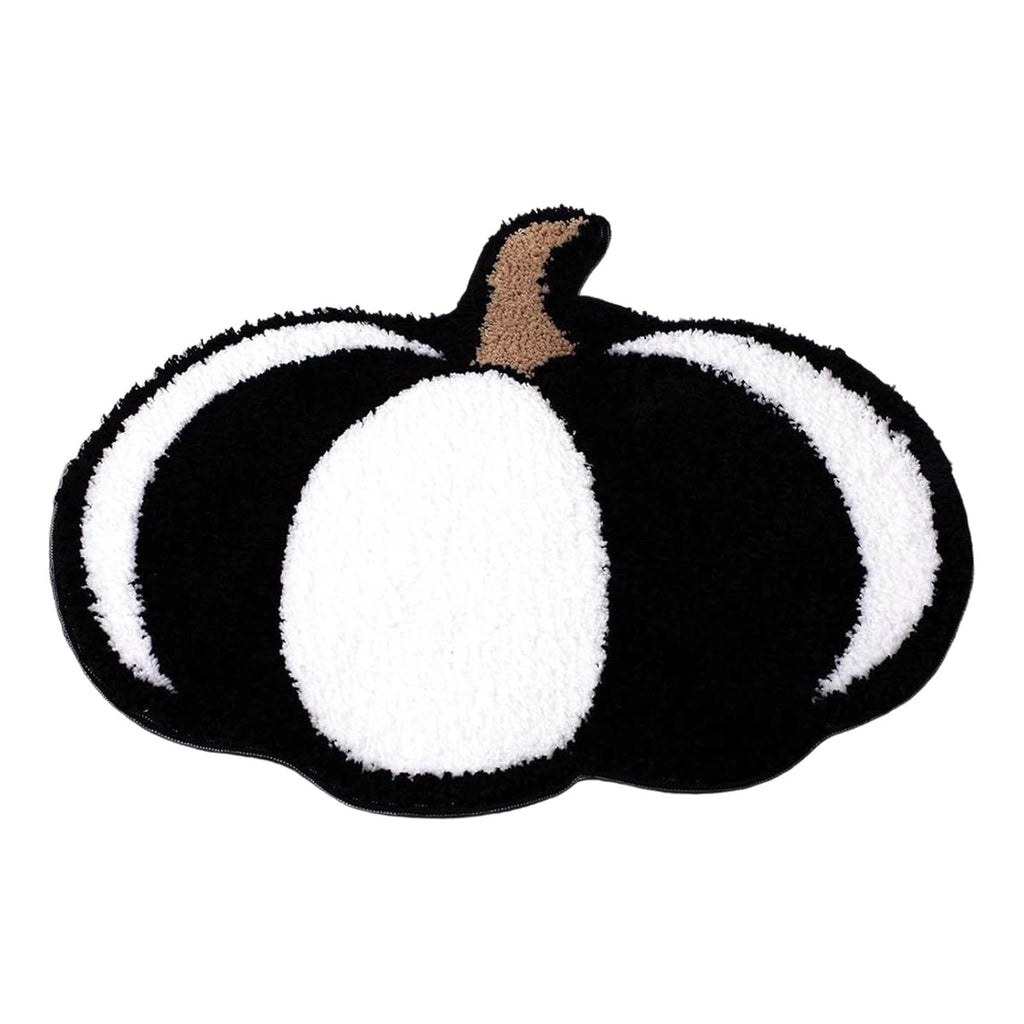 Pumpkin Rug, Halloween Thanksgiving Mat, Soft Fall Doormat for Entryway Decor, Kitchen Bathroom Living Room Floor Mat, Washable Non-Slip Holiday Home Decor