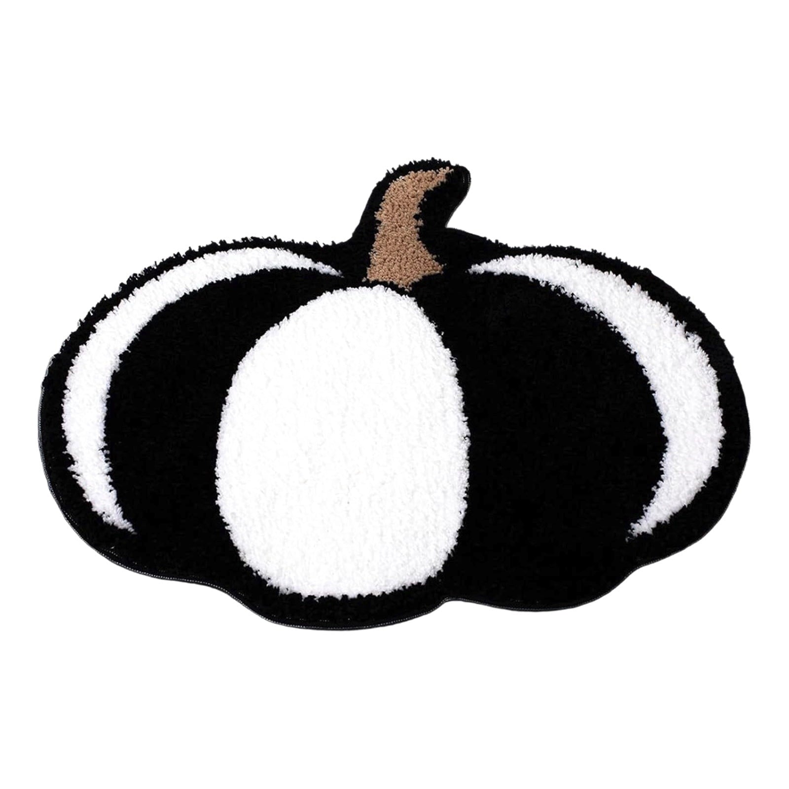 Pumpkin Rug, Halloween Thanksgiving Mat, Soft Fall Doormat for Entryway Decor, Kitchen Bathroom Living Room Floor Mat, Washable Non-Slip Holiday Home Decor