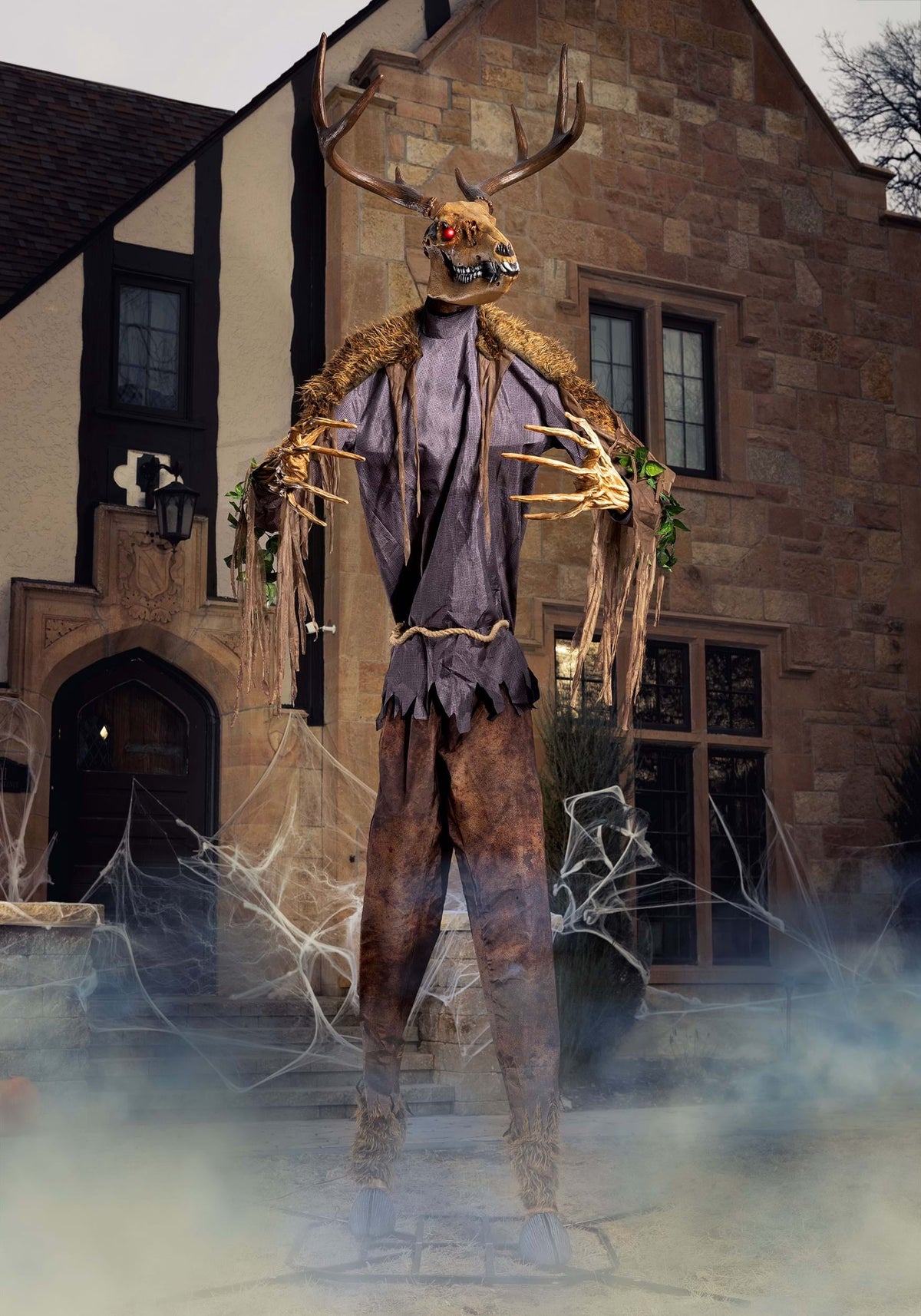 Towering Wendigo Animated Halloween Decoration