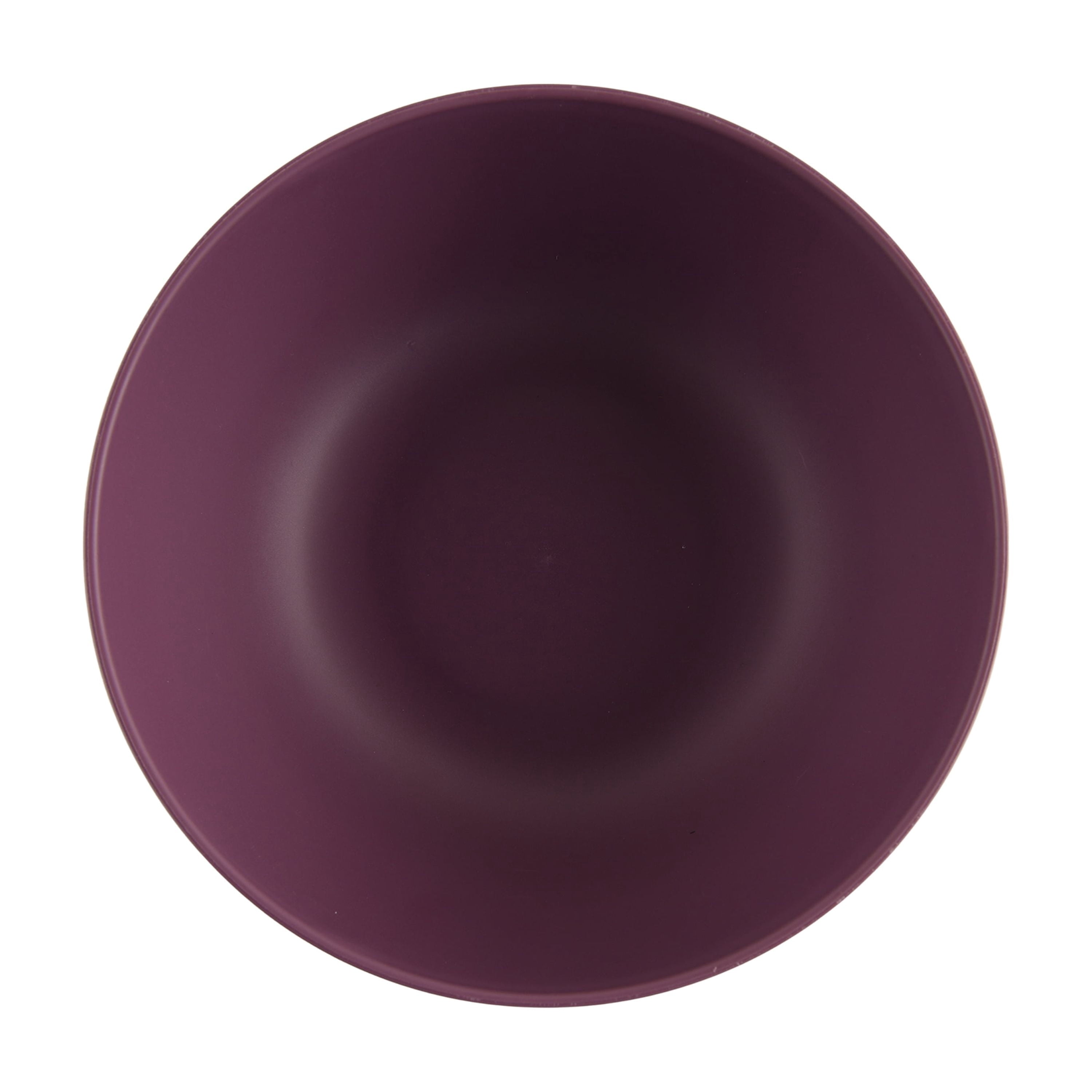 Mainstays 38 Ounce Round Plastic Etched Bats Bowl, Black