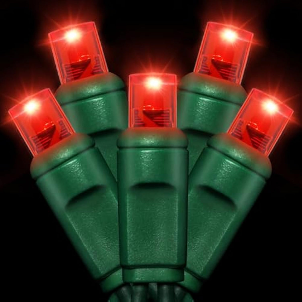 Wick's Outdoor Living LED 5MM Multi-Color Holiday Lights, 50 FT in length, 150 CT, and 6 different color options