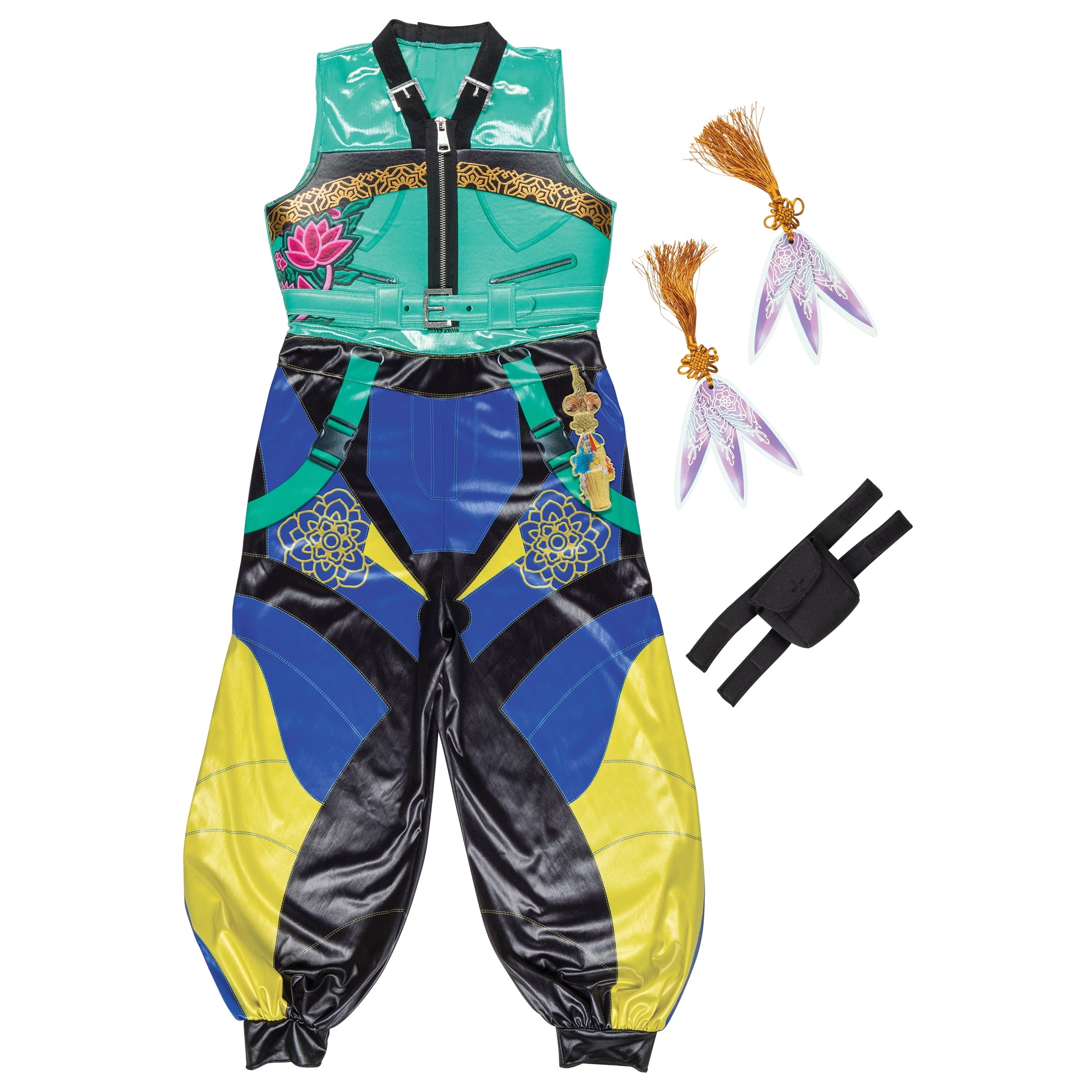 Netflix K-Pop Demon Hunters Zoey Halloween Costume for Children, Girls Size S (6/6X), by Disguise