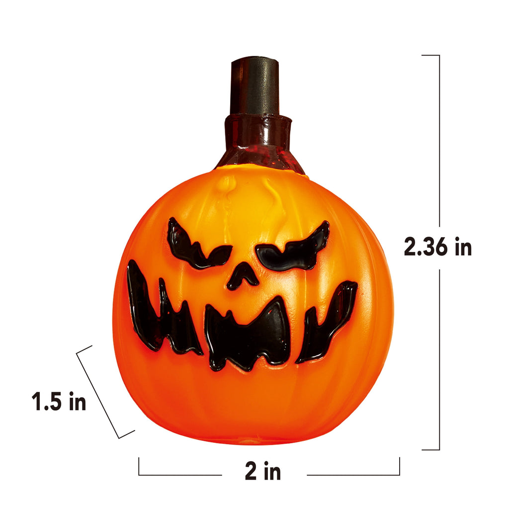 Indoor/Outdoor 10-Count LED Ghost String Lights, Warm White, 6.5', Halloween by Way To Celebrate