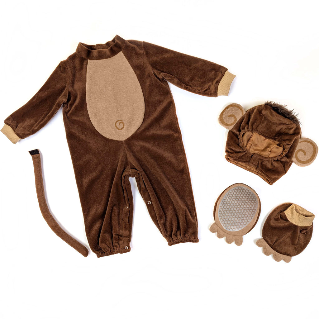 Lil Monkey Halloween Costume for Infant, Size 12-18M, by Way to Celebrate