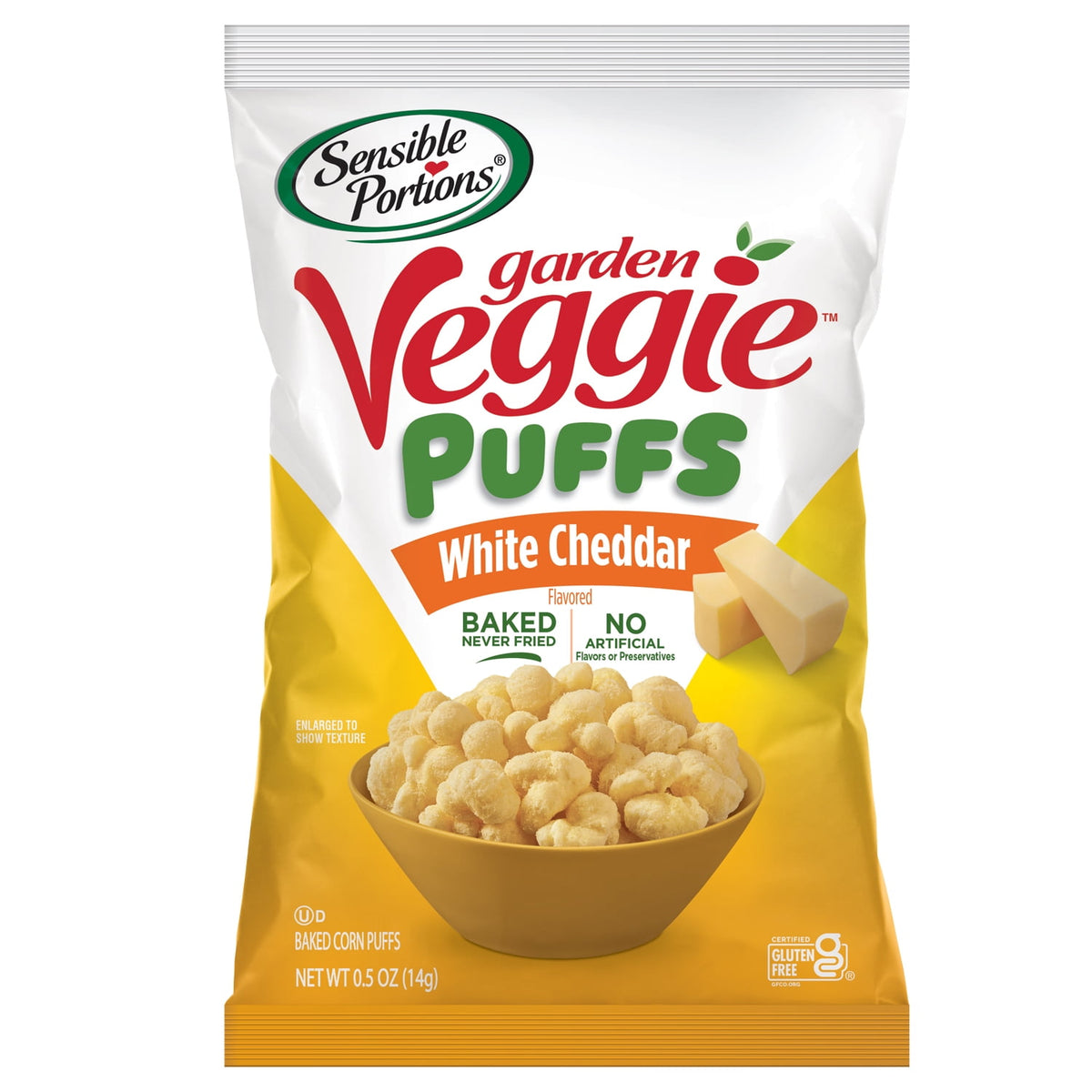 Sensible Portions Garden Veggie Ghosts & Bats Sea Salt Snack Chips Multipack, 0.5 oz (12 Count)