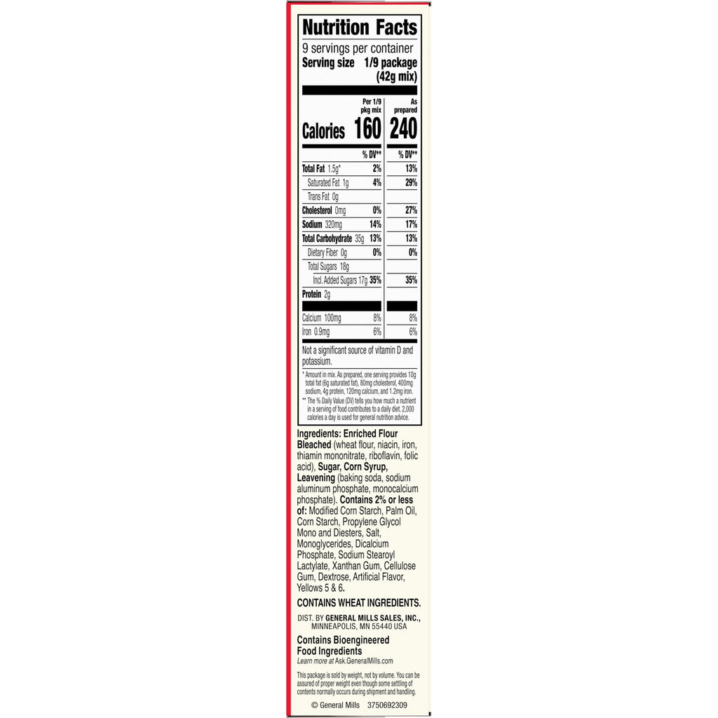 Betty Crocker Favorites Super Moist Yellow Cake Mix, 13.25 oz