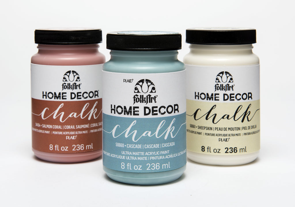 FolkArt Home Décor Chalk Acrylic Craft Paint, Java, Ultra Matte Finish, 8 fl oz