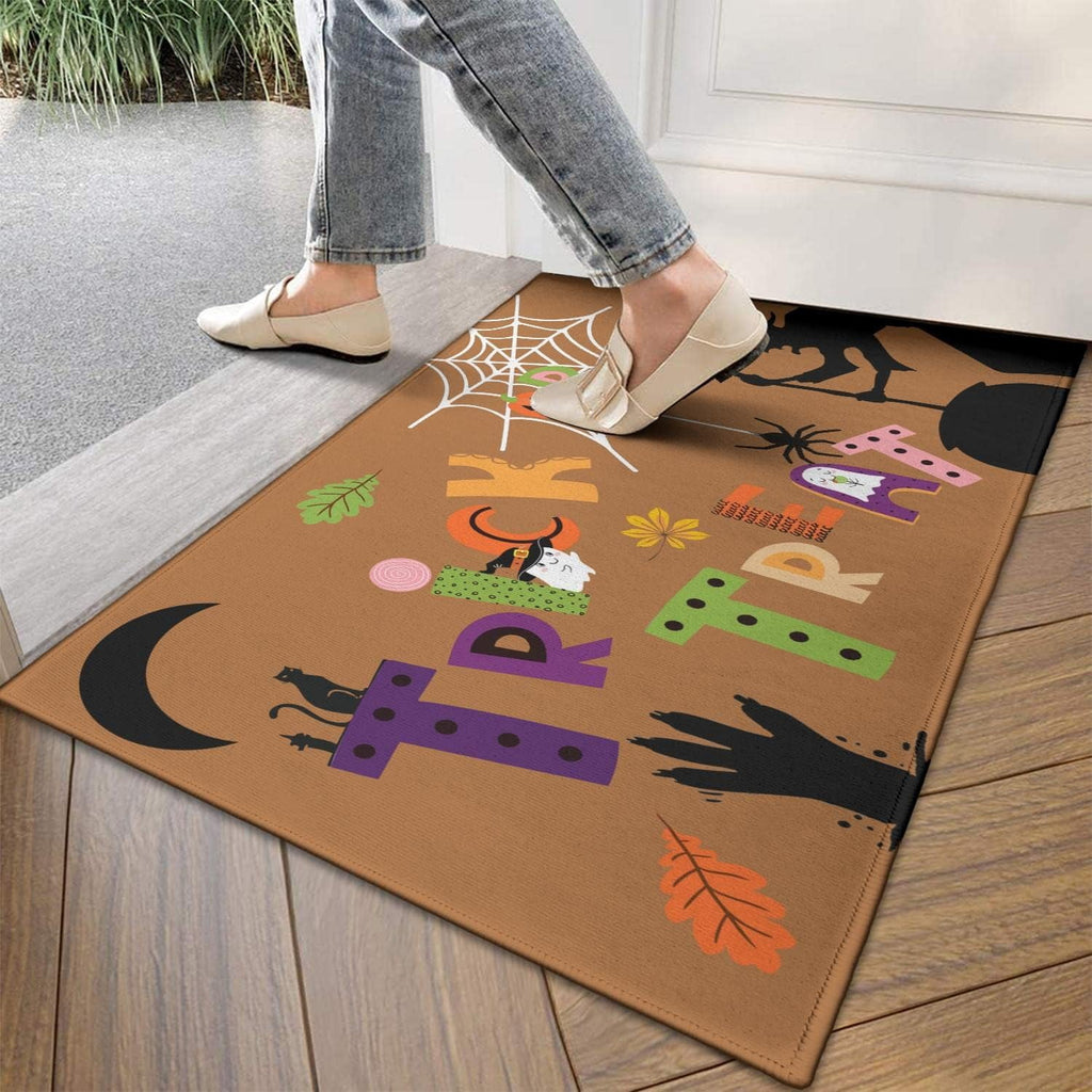 Bear Rugs Tribal Doormat Non-Slip Absorbent Resist Dirt Front Door Mat Machine Washable Welcome Mats Outdoor Inside Floor Rugs for Entryway 30" X 17"…
