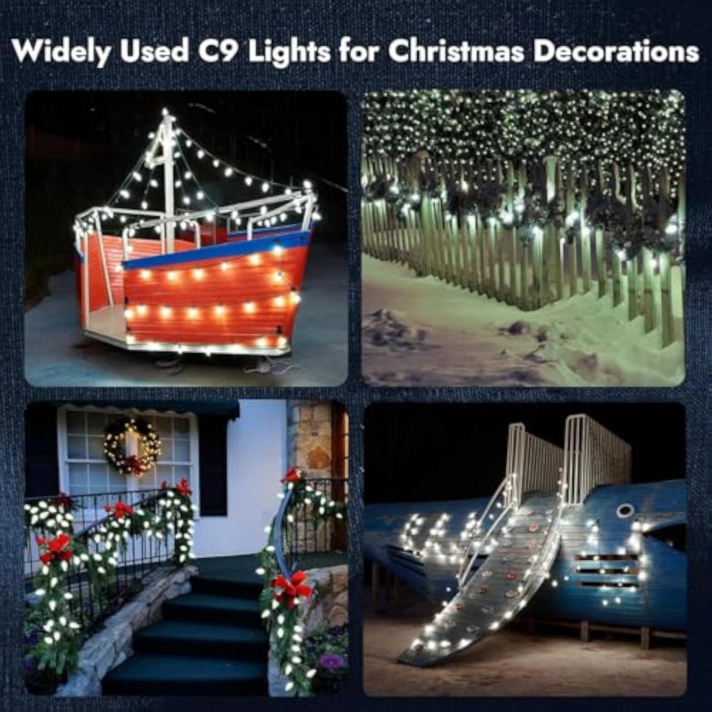 Wick's Outdoor Living LED String Lights, 34 Ft, 50 Pack