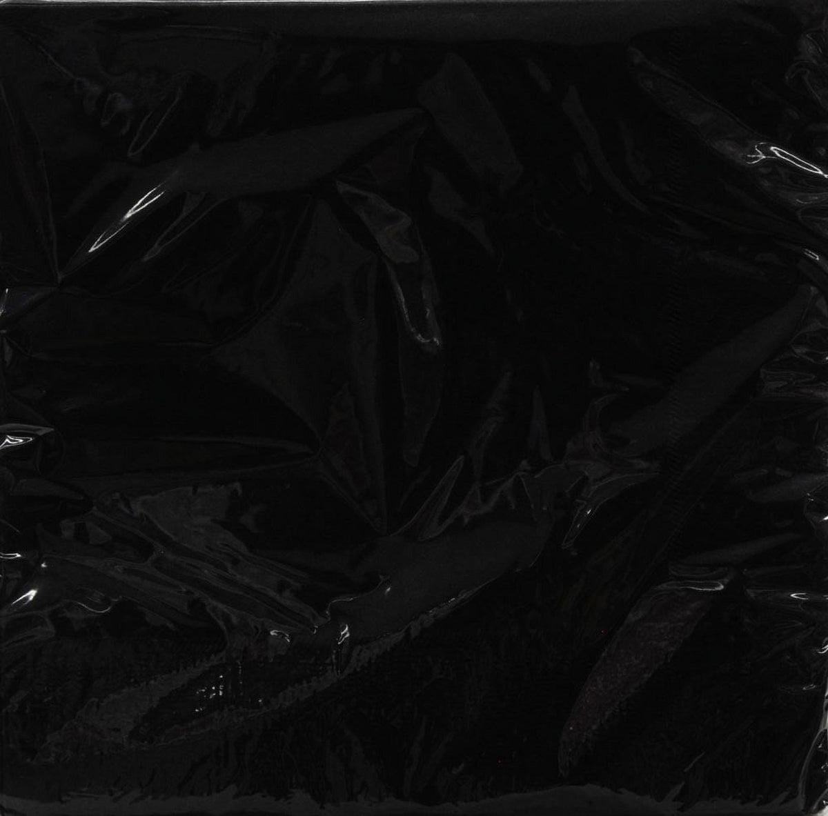 Way To Celebrate Disposable Paper Party Napkins, Black, 6.5 in x 6.5 in, 24 Count