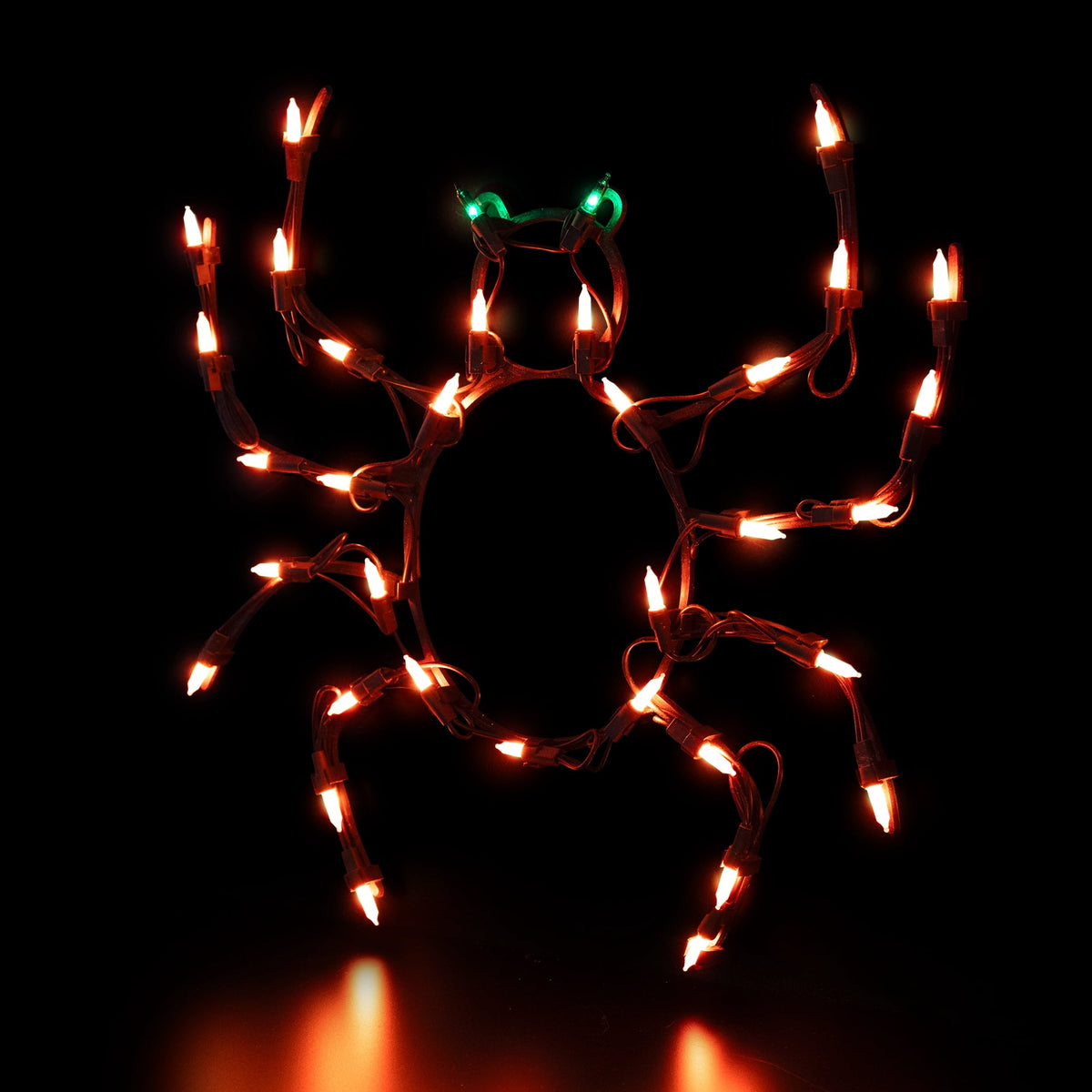 Northlight Lighted Spider Halloween Window Decoration - 14"