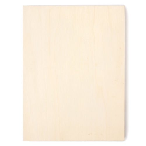 (3 pack) Cousin DIY Rustic Unfinished Natural Wood Rectangle Canvas 6" x 8" x .75"