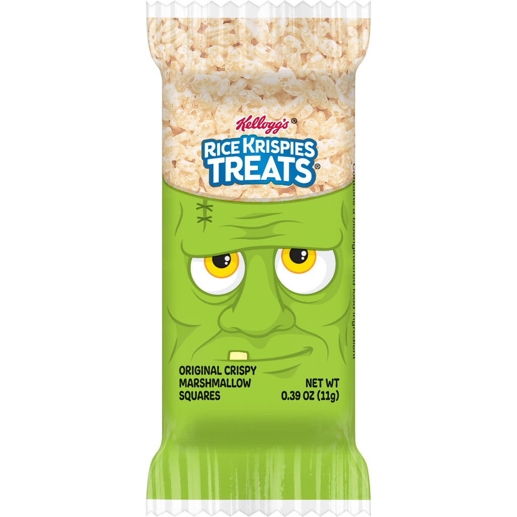 Rice Krispies Treats Halloween Crispy Mini Marshmallow Squares, Trick-or-Treat Snacks, 23.2 oz, 60 Count