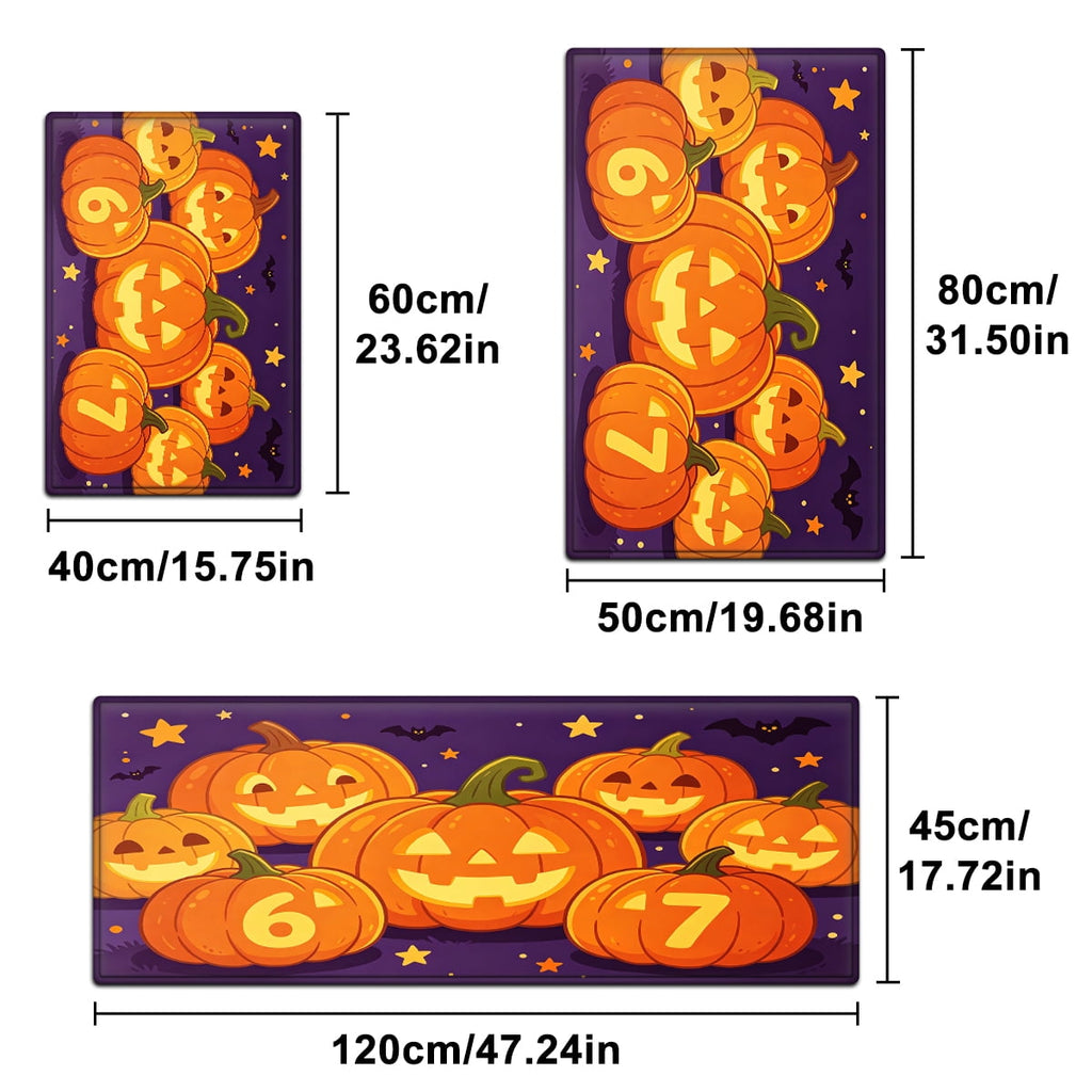CCTFS Halloween Skeletons Holding Hot Drinks Household 1Pc Flannel Mat and Kitchen Rugs,Soft Non-slip for Bedroom Entryway
