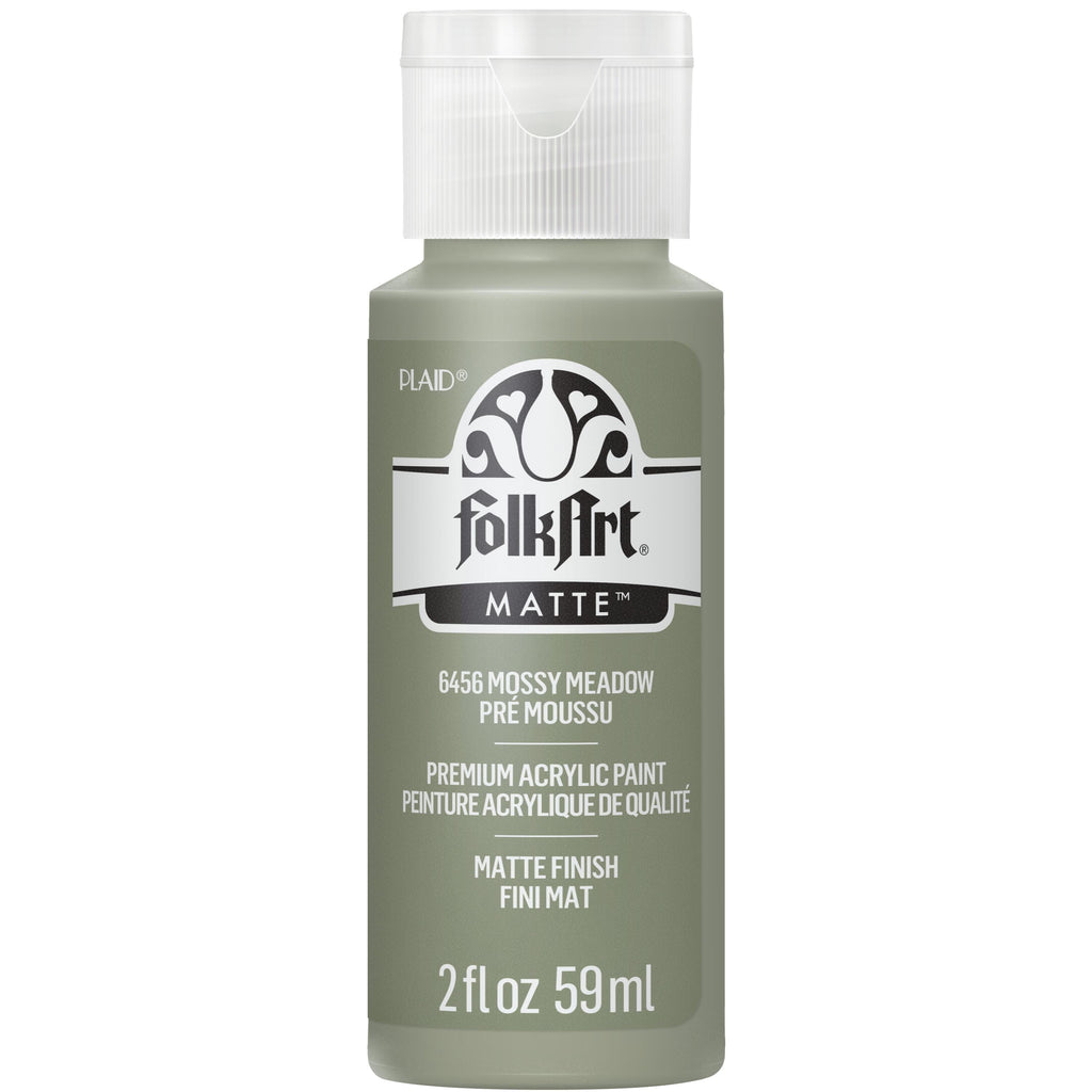 FolkArt Acrylic Craft Paint, Matte Finish, Wicker White, 2 fl oz