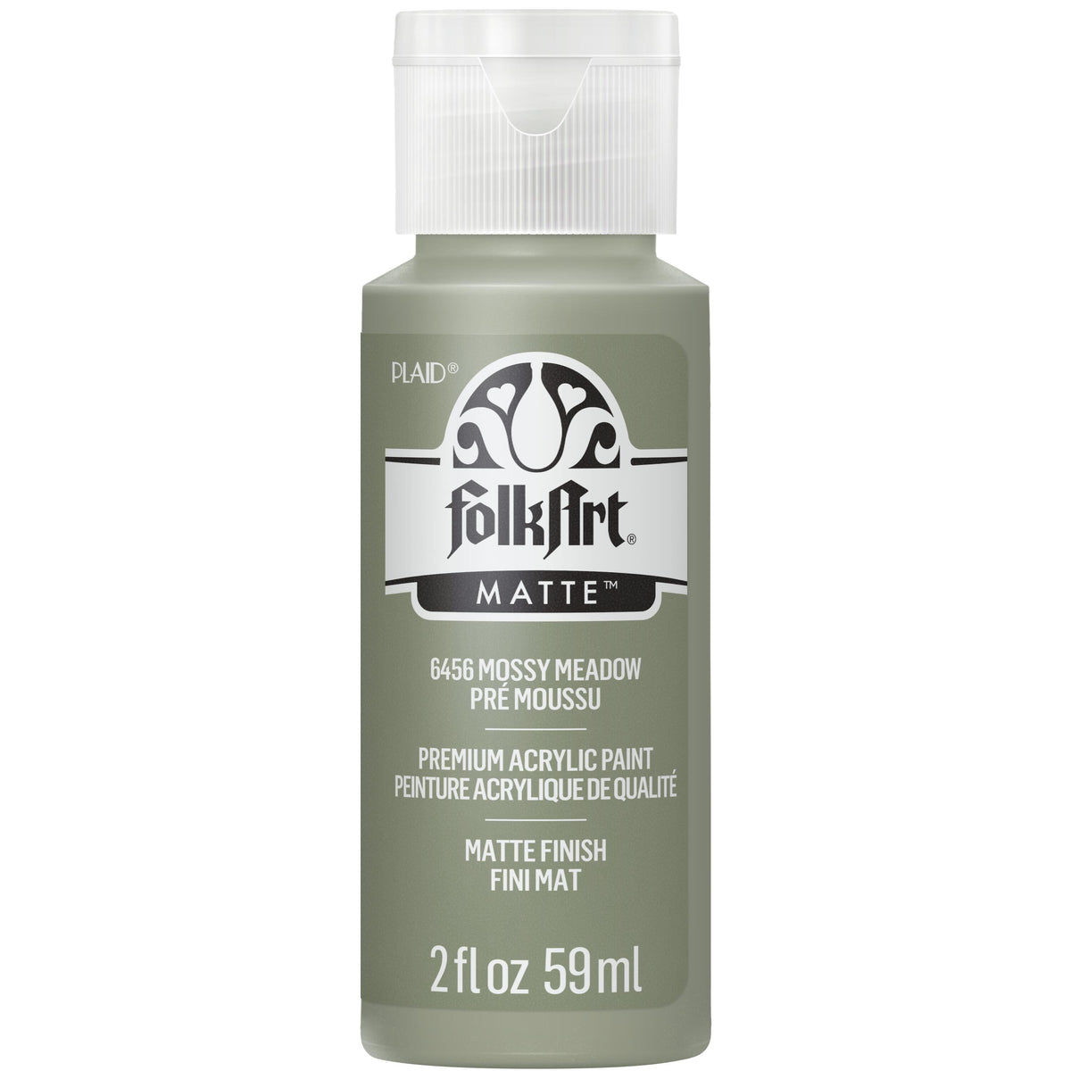 FolkArt Acrylic Craft Paint, Matte Finish, Wicker White, 2 fl oz