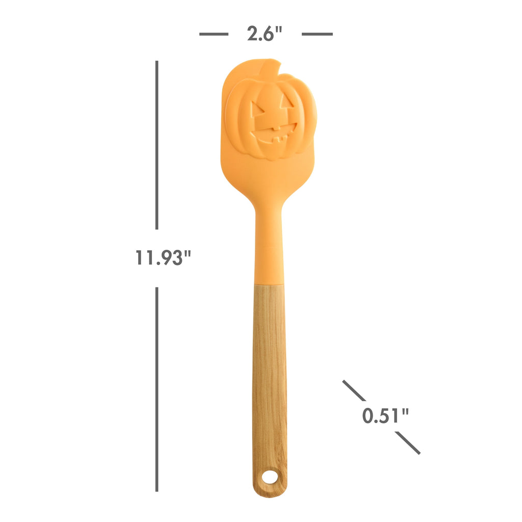 Way To Celebrate 2-Piece Halloween Spatula Set, Orange, Green