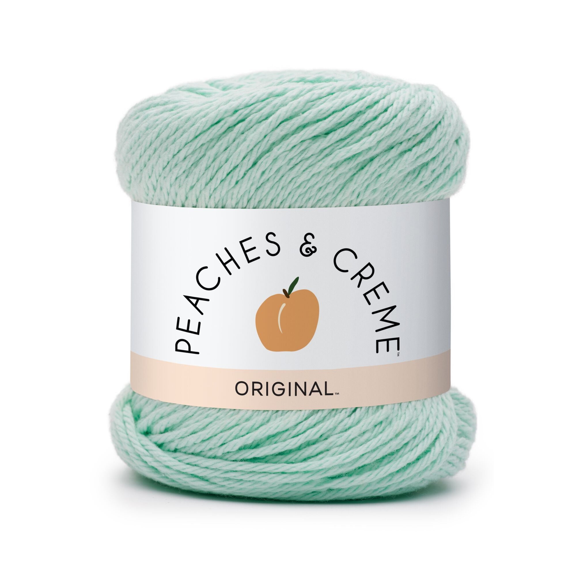 (3 pack) Peaches & Creme Solid 4 Medium Cotton Yarn, Ecru 2.5oz/70.9g, 120 Yards