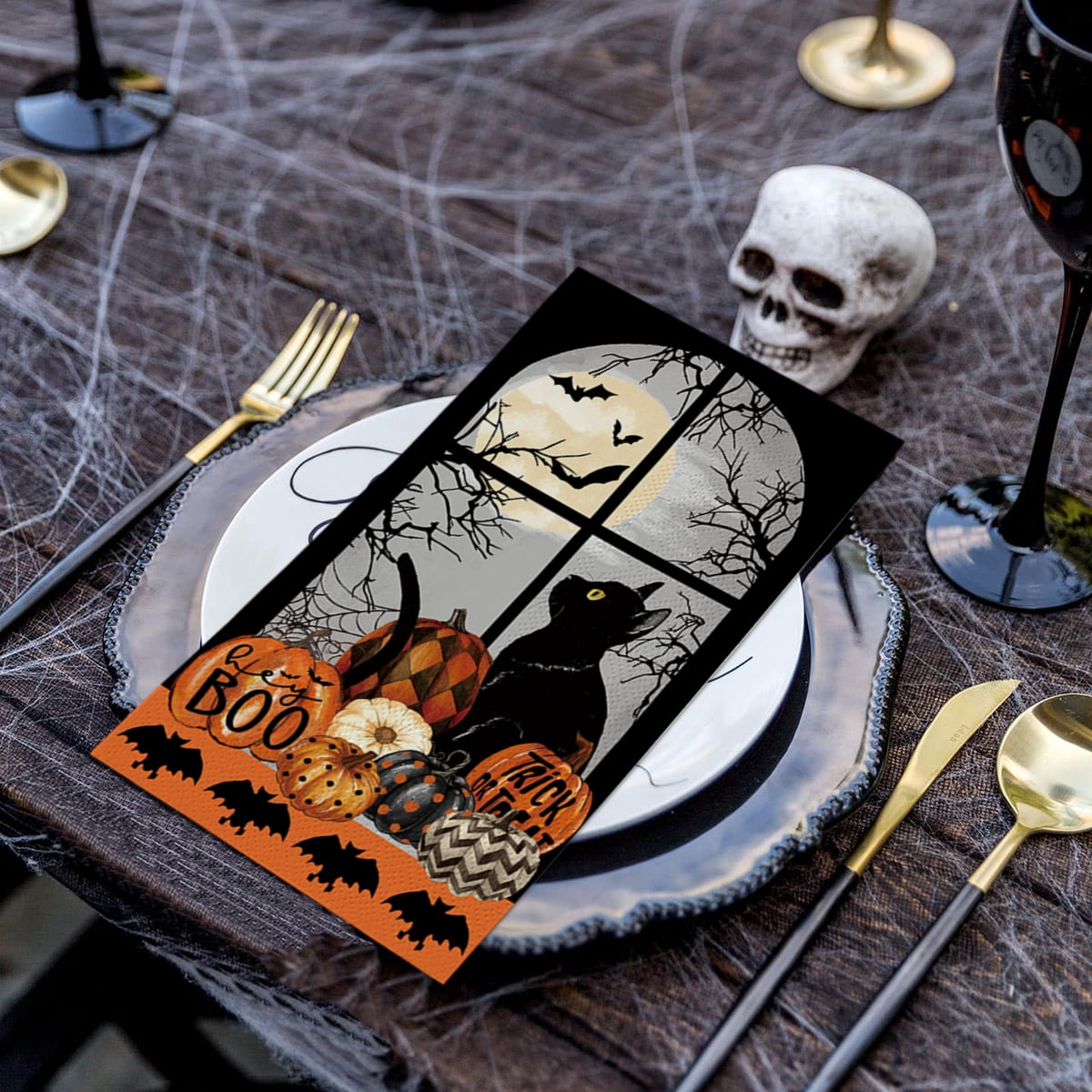 Sm:)e Ghoost Halloween Paper Napkins 100PCS