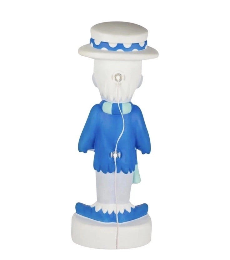 11.8" Heat and Snow Miser Light Up Figure Ornaments, Christmas Tabletop Decor LED Light, Light-Up Desktop Figurine for Home Room Christmas Decorations