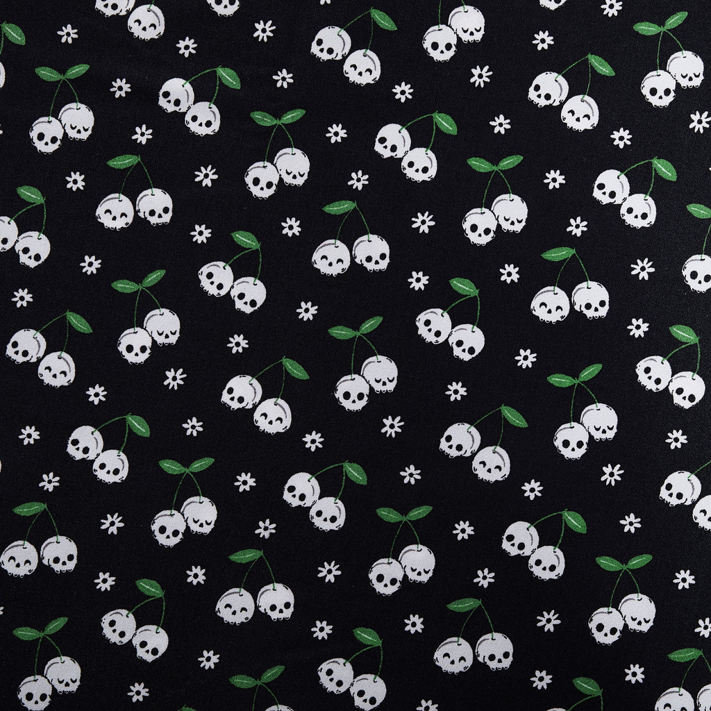 Summerween Crafted by Catherine Full 4-Piece Sheet Set, Black & White Nautical Ghosts