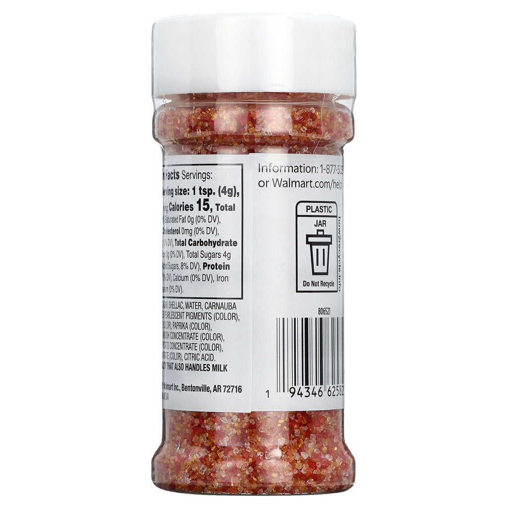 Great Value Harvest Sanding Sugar, 3 oz
