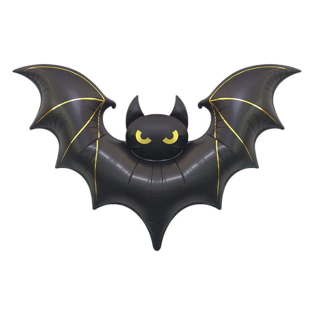 YSGFHGJW Large Halloween Bat Mylar Balloons - Spooky 59 Big Halloween Decor for Indoor, Outdoor, Party, Garden, Lawn Decorations