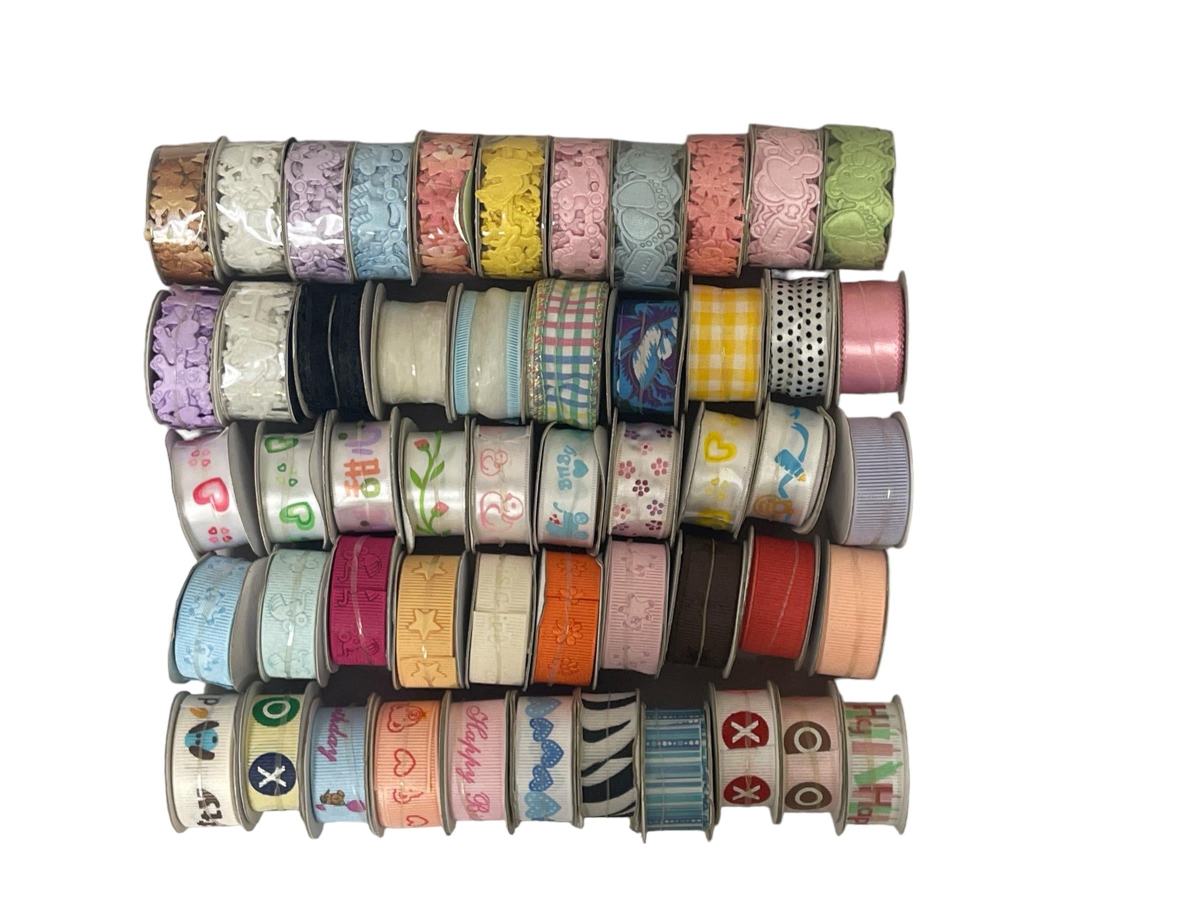 Charmed Assorted 5/8" Ribbon 72 Bunches 144 Yards Arts Crafts and Scrapbooking