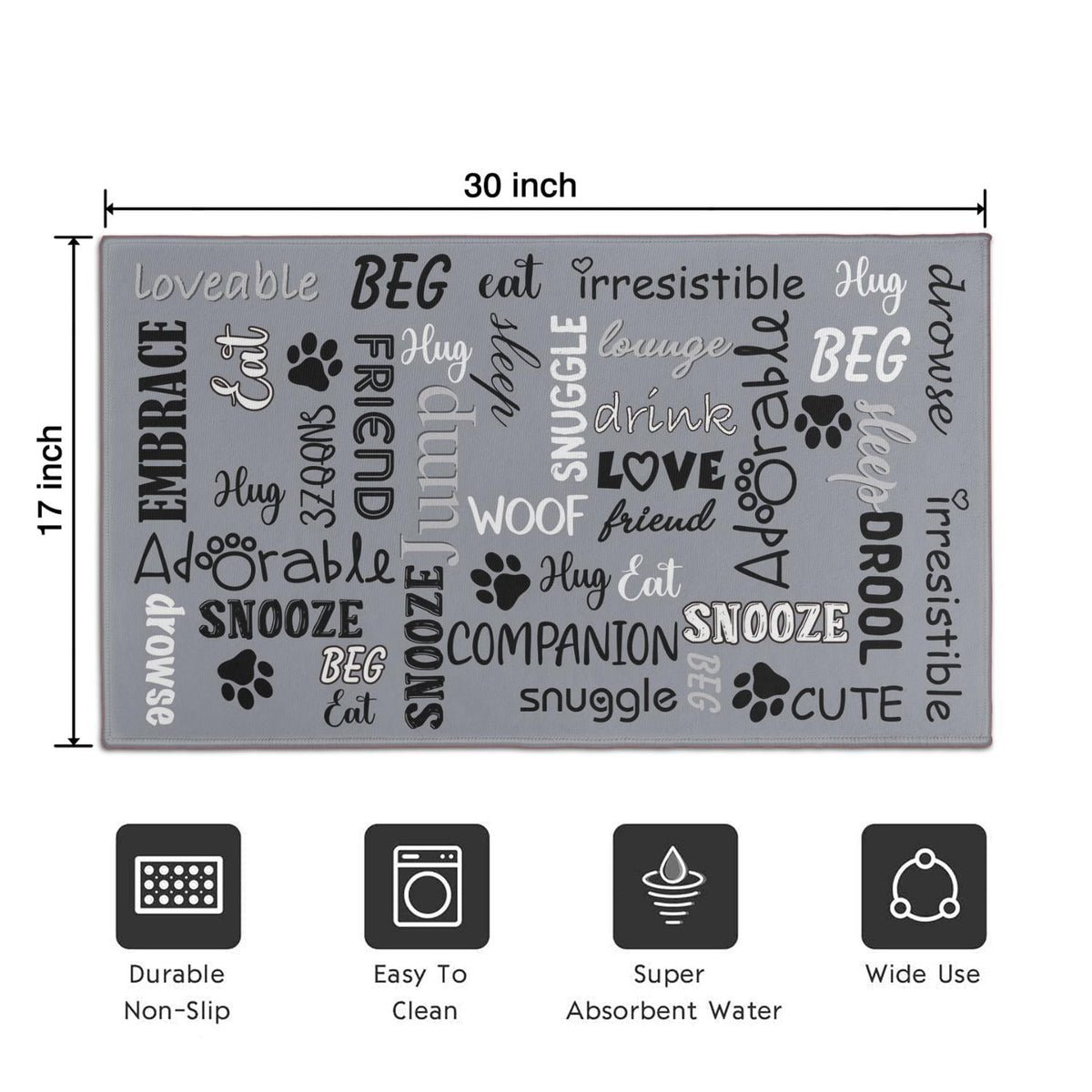 Brown Vintage Tribal Western Non Slip Washable Door Mat Funny Doormat Outdoor Inside Floor Rugs Crystal Velvet 30x17 Inches