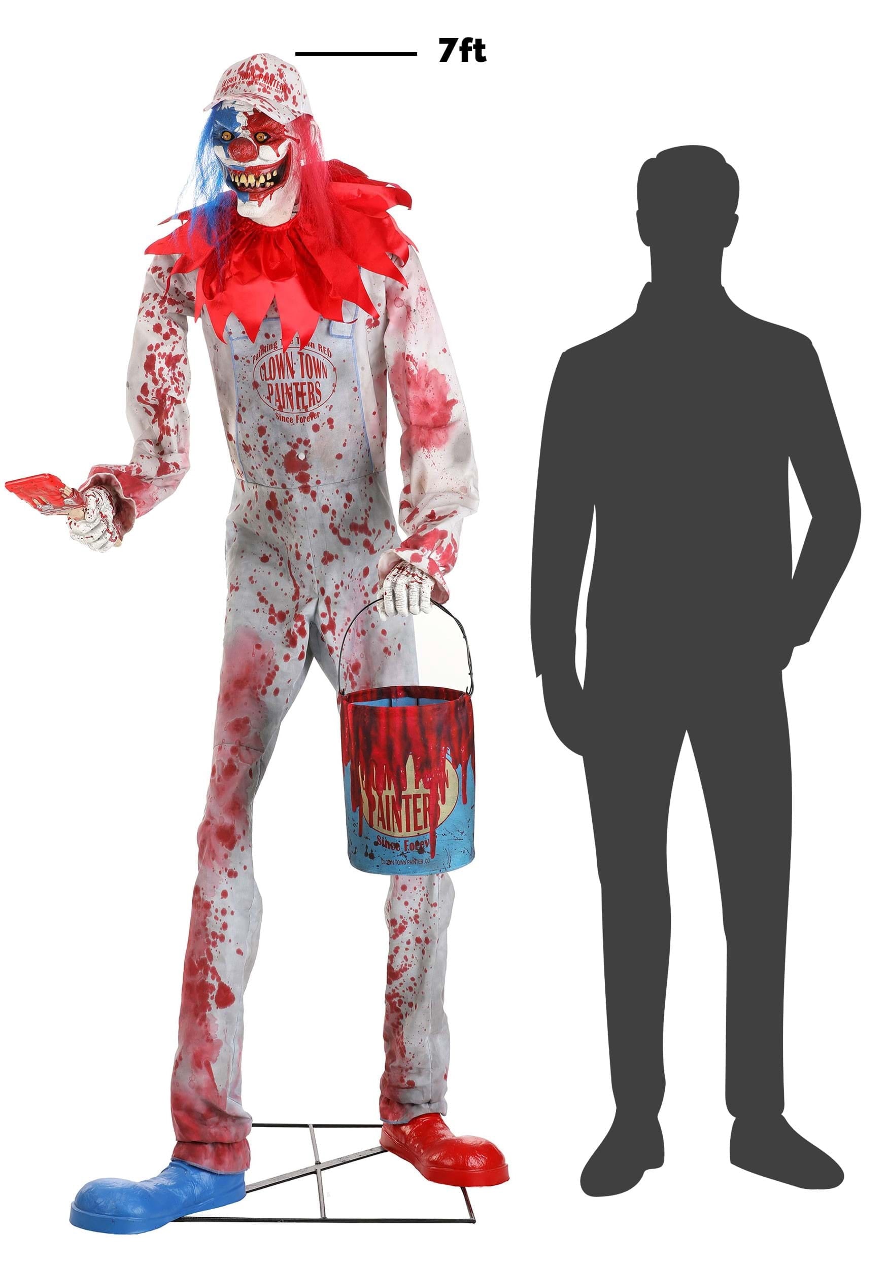 7FT Animated Arty the Clown Halloween Decoration