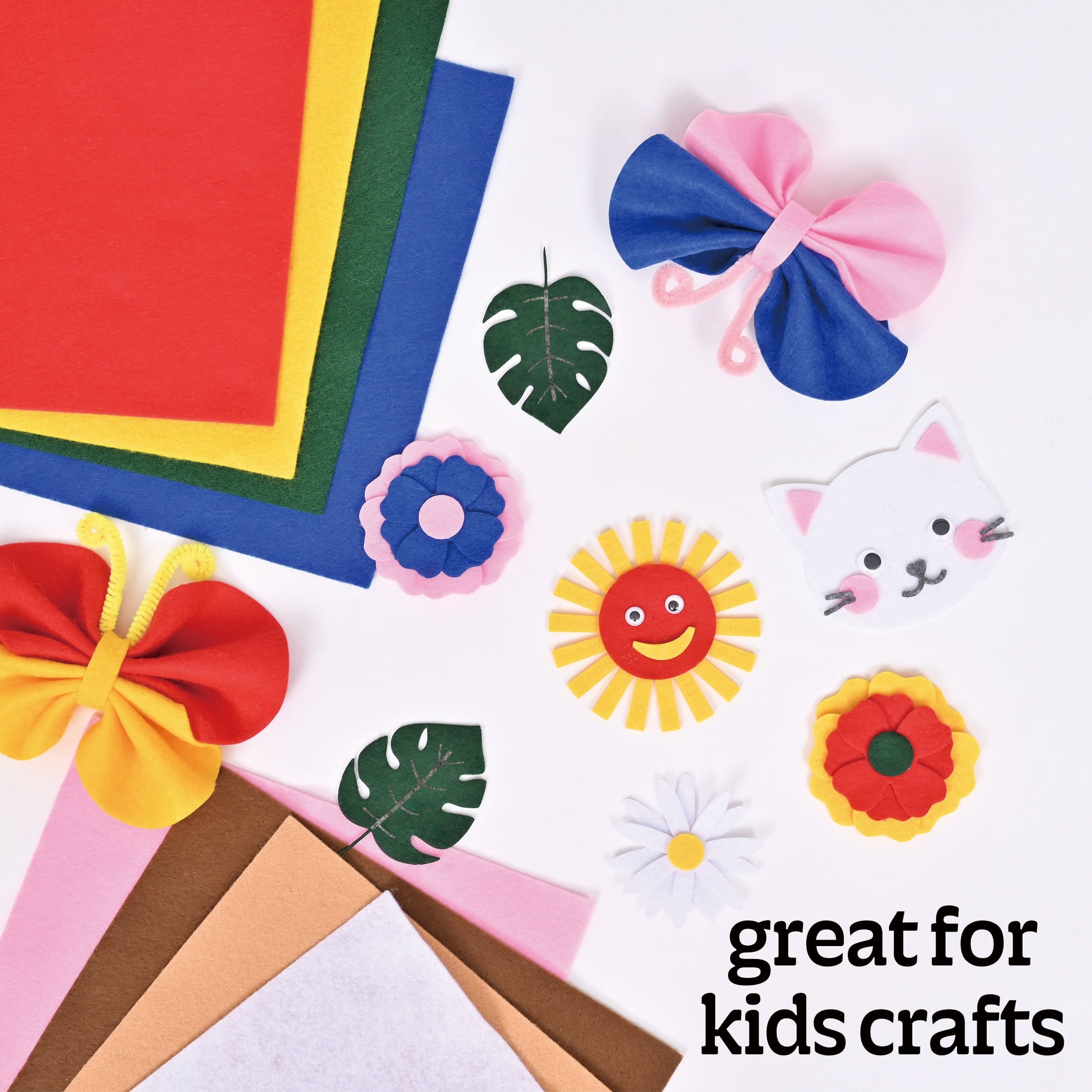 Hello Hobby Red Felt Sheet, 9" x 12"