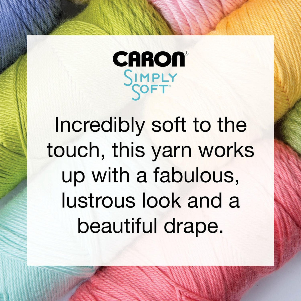 Caron® Simply Soft® Yarn, #4 Medium Acrylic Yarn, 6oz/170g, 315 yds, Soft Pink